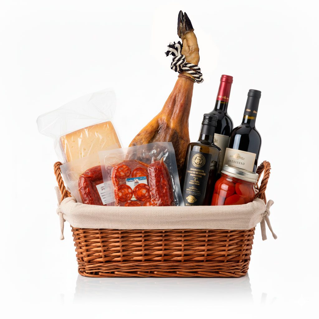 Despensa del Ebro. Frutas y verduras. Ibéricos de bellota. Logroño.