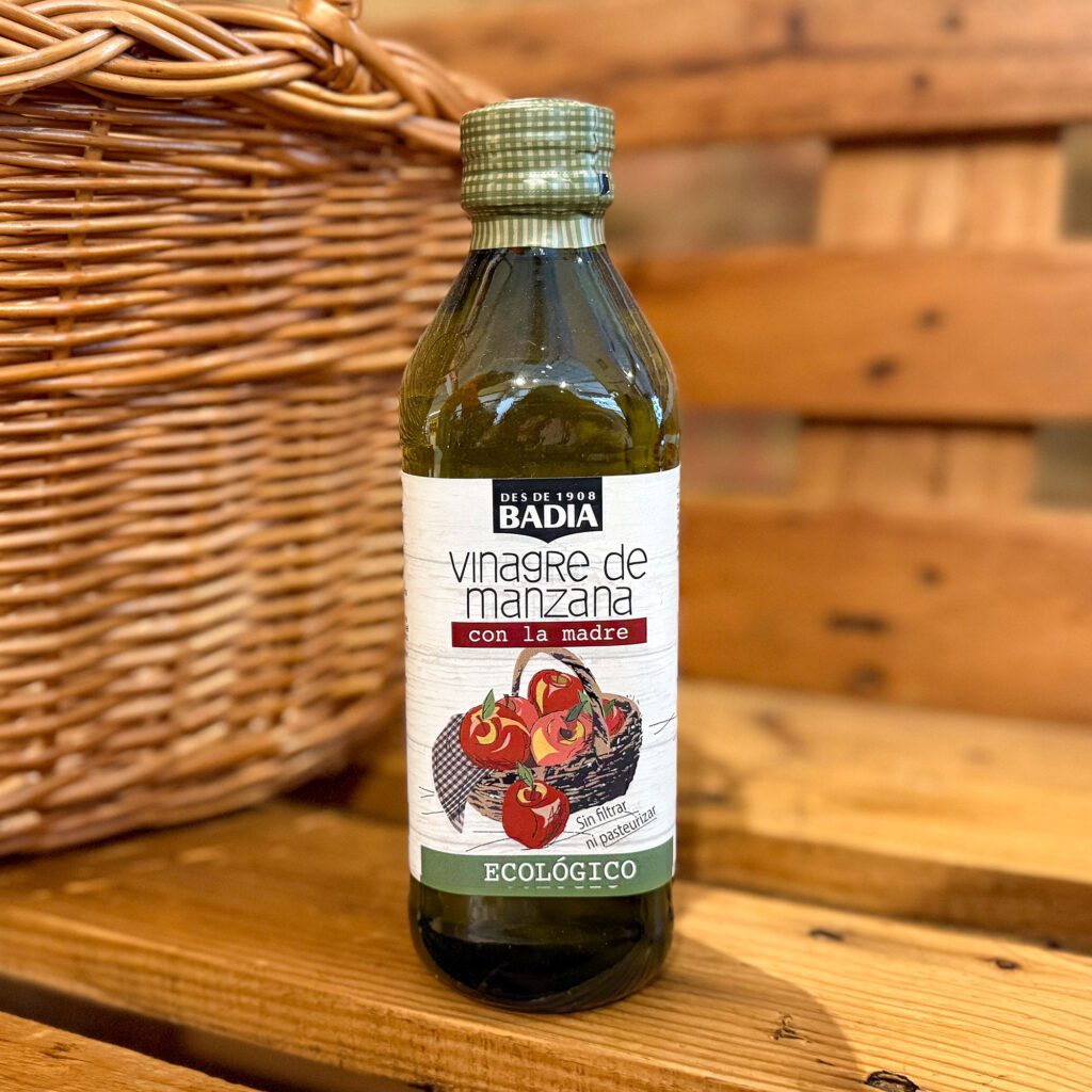 Badía. Vinagre de manzana. Ecológico. Despensa del Ebro.