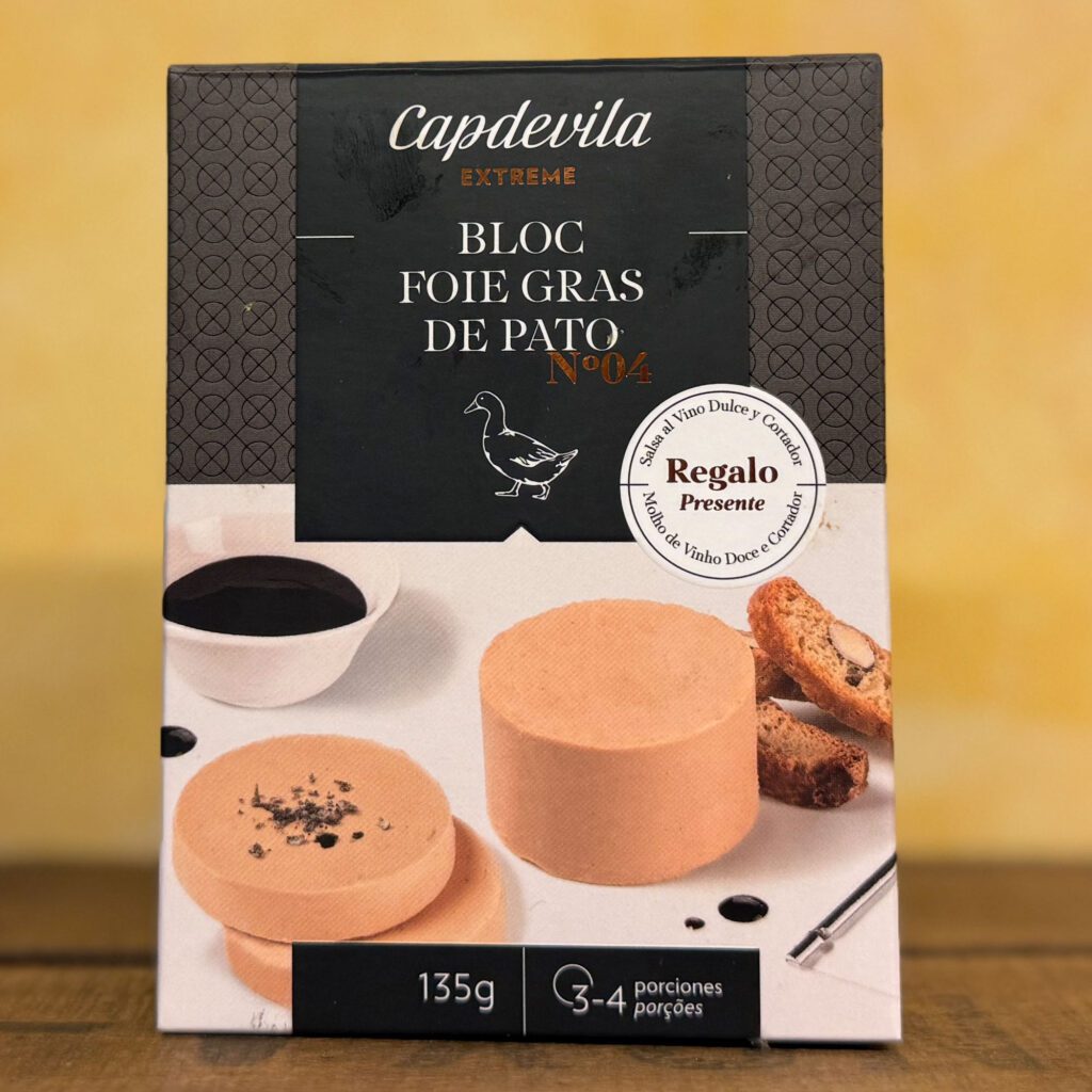 Capdevila. Bloc foie gras de pato nº04. Despensa del Ebro.