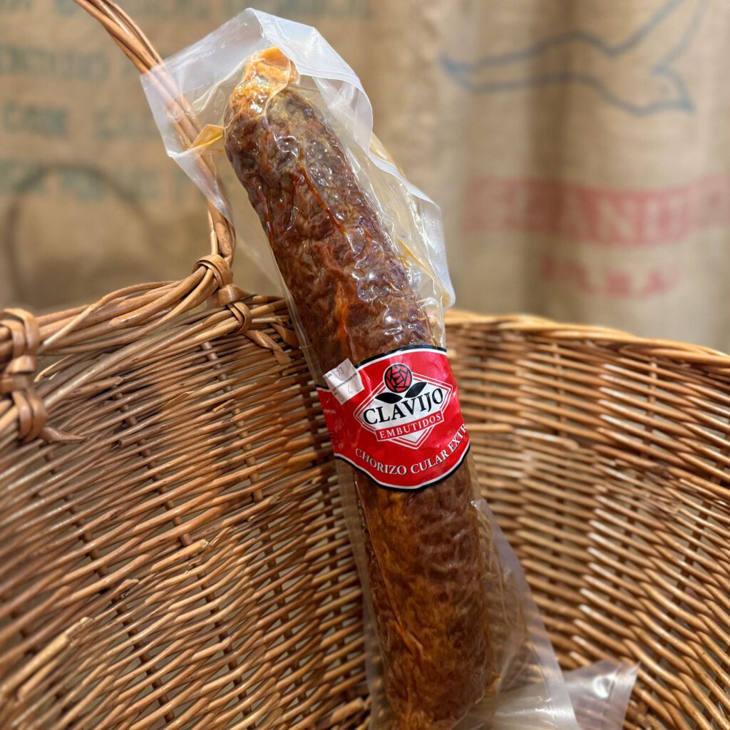 Clavijo. Chorizo cular Extra. Despensa del Ebro.