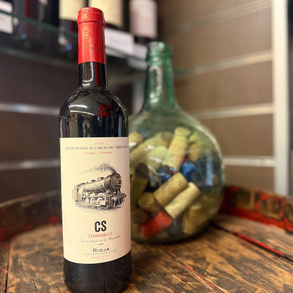 Carlos Serres. CS Tempranillo 2023. Despensa del Ebro.