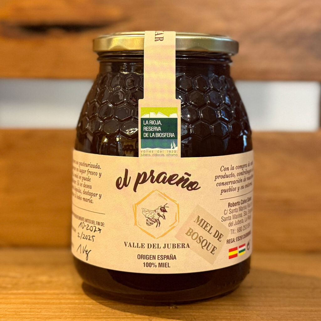 El Praeño. Miel del bosque. Despensa del Ebro.