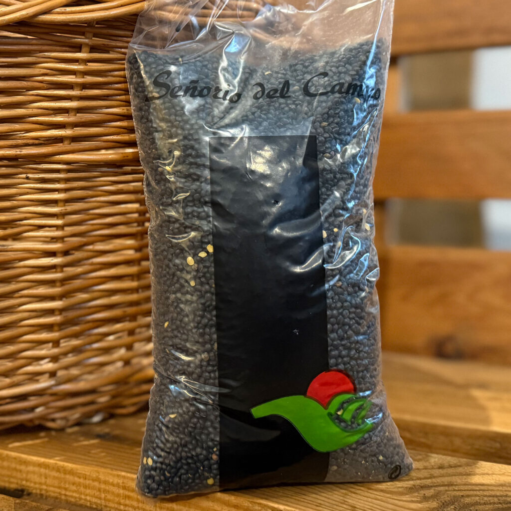 Señorío del Campo. Lentejas caviar. Despensa del Ebro