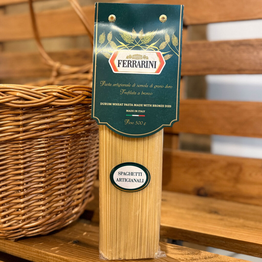 Ferrarini. Espaguetis artesanos. Despensa del Ebro