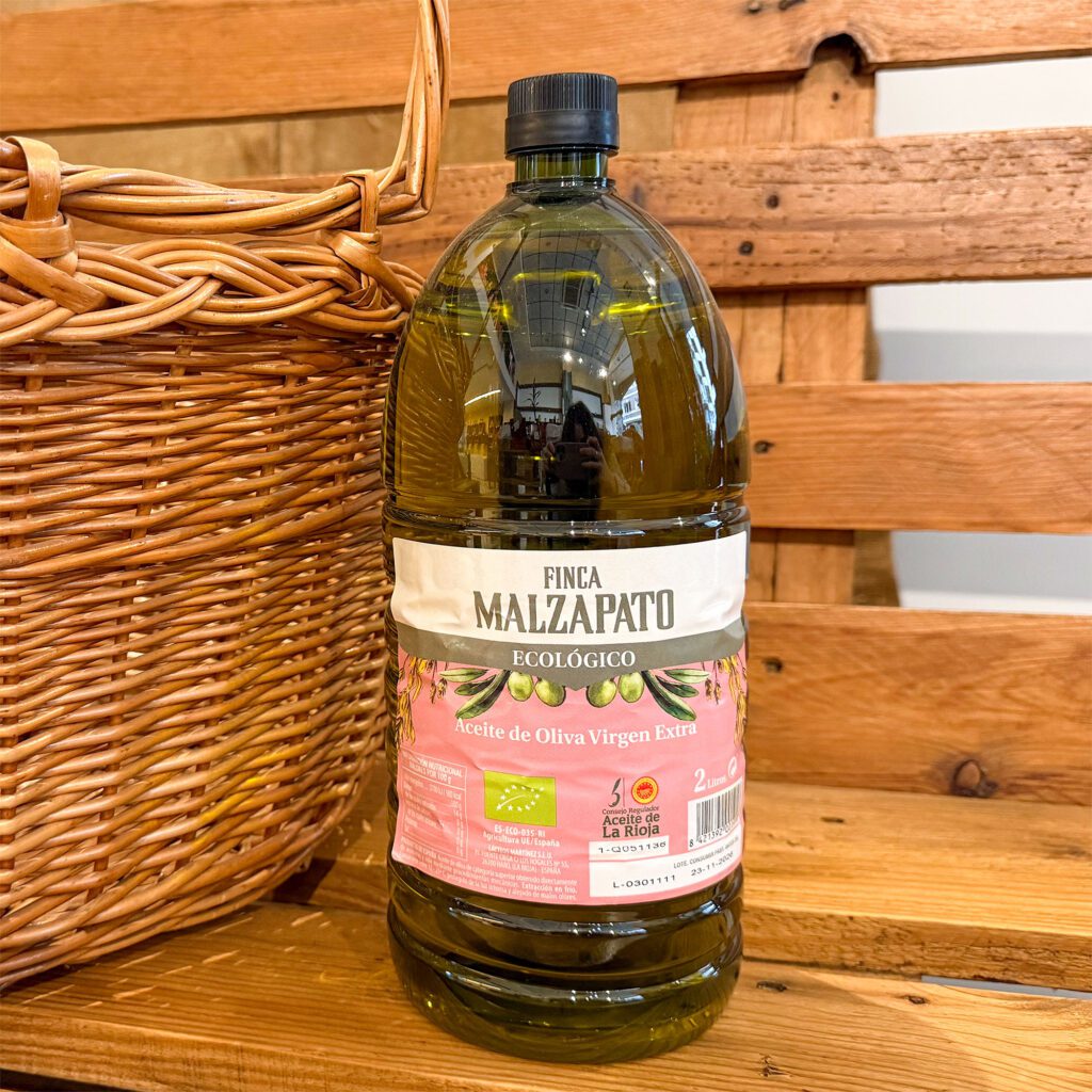 Finca Malzapato. AOVE ecológico. 2 litros. Despensa del bro.