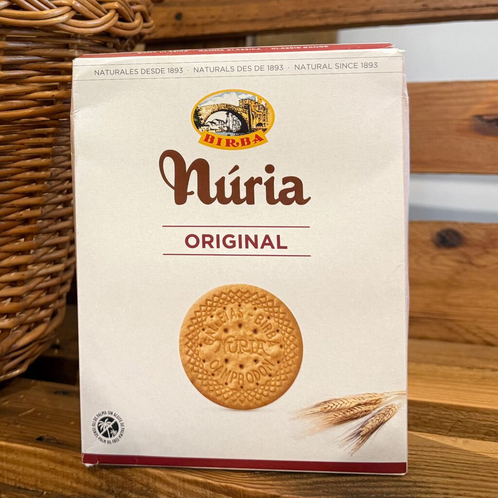 Birba. Galletas Núria original. Despensa del Ebro.