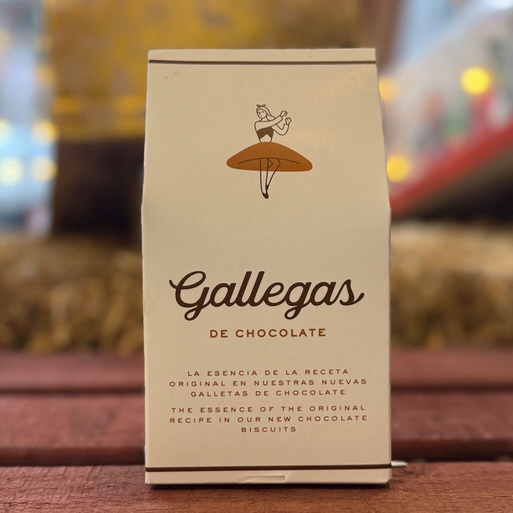 Gallegas. Galletas de chocolate. Despensa del Ebro.