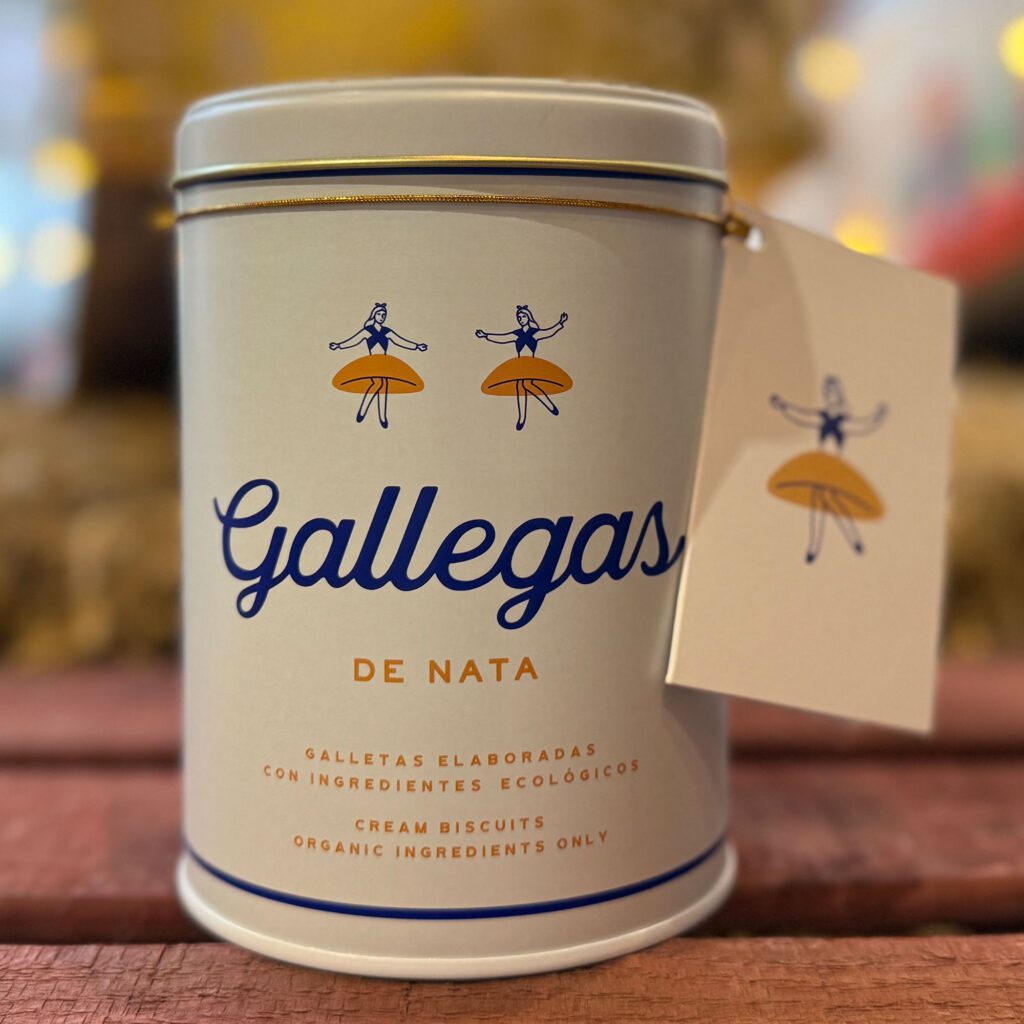 Gallegas. Galletas de nata. Despensa del Ebro.