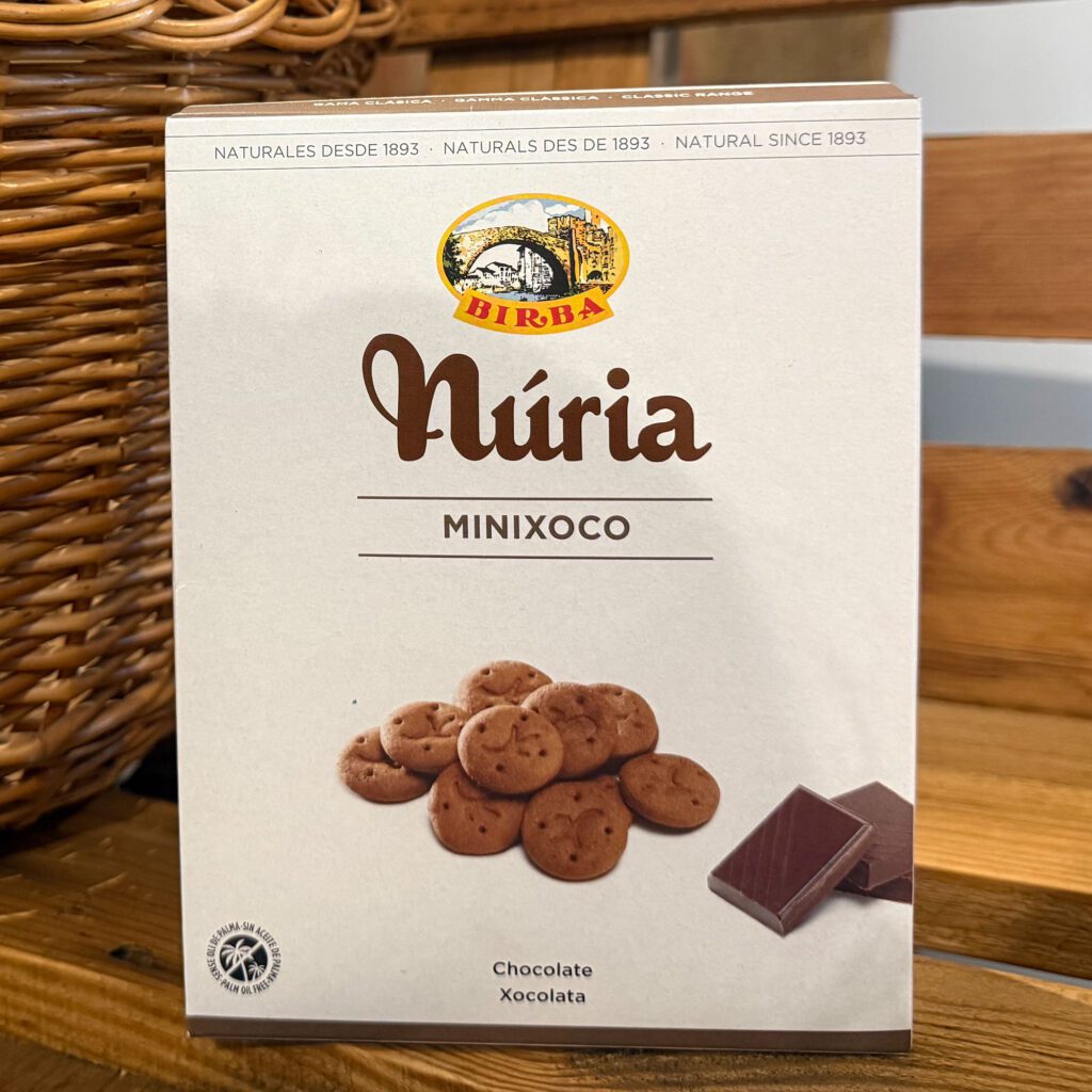 Birba. Núria Minixoco, galletas de chocolate. Despensa del Ebro.