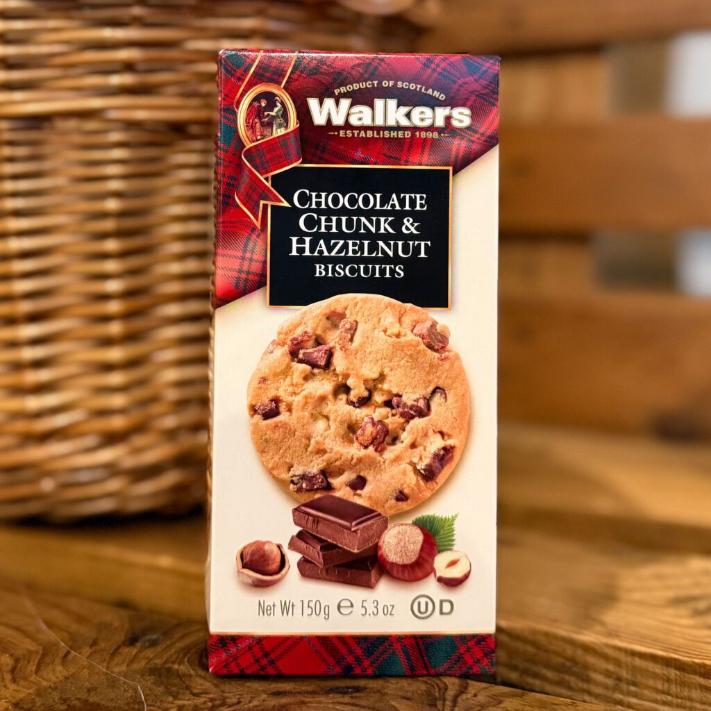 Walkers. Galletas con chocolate y avellana. Despensa del Ebro.