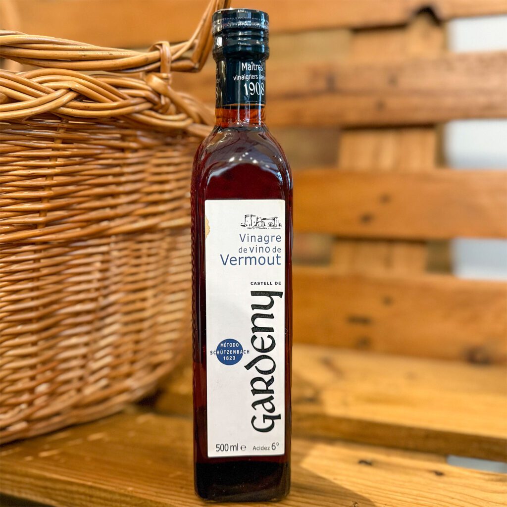 Gardeny. Vinagre de vino de vermout. 500 ml. Despensa del Ebro.