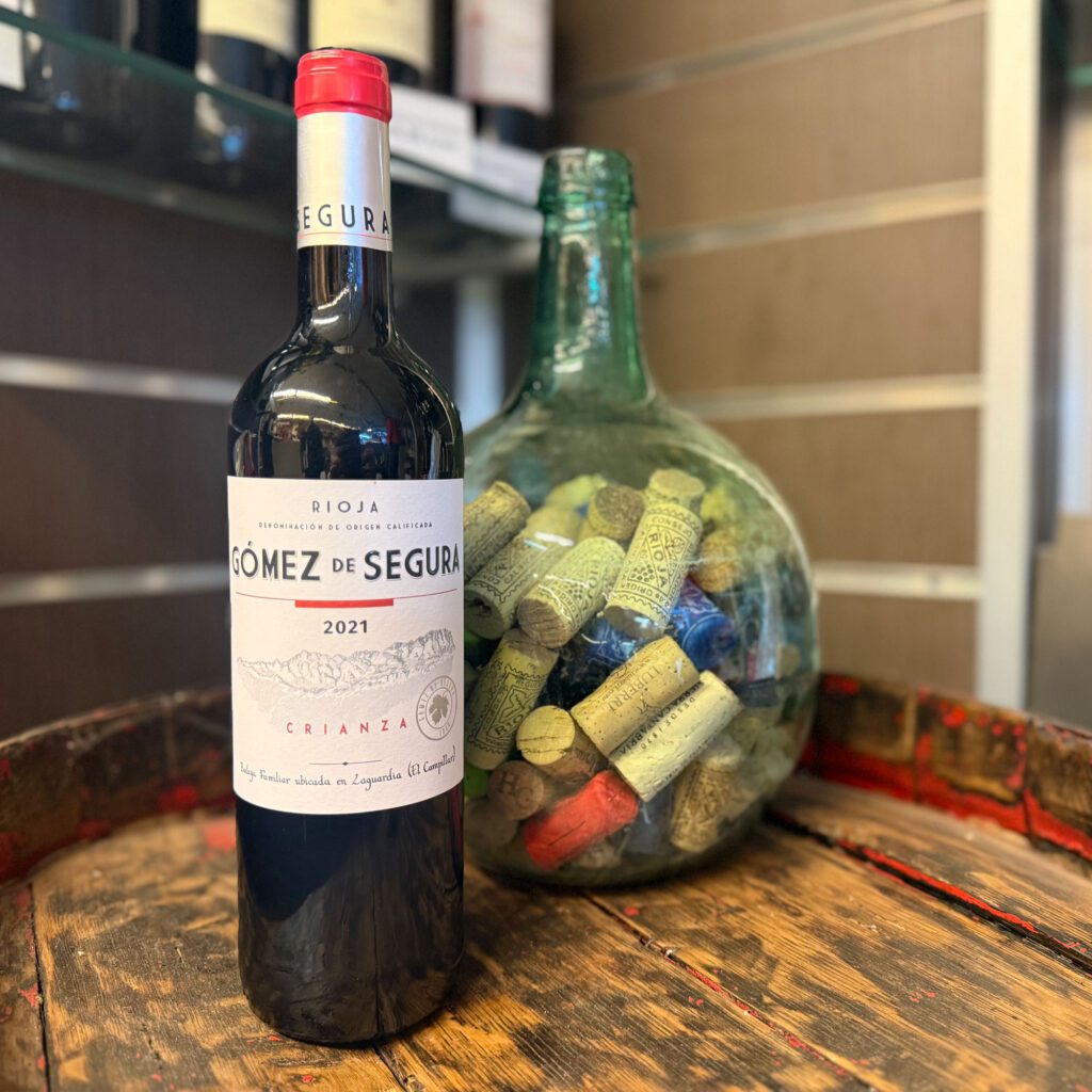 Gómez de Segura. Rioja crianza 2021. Despensa del Ebro.