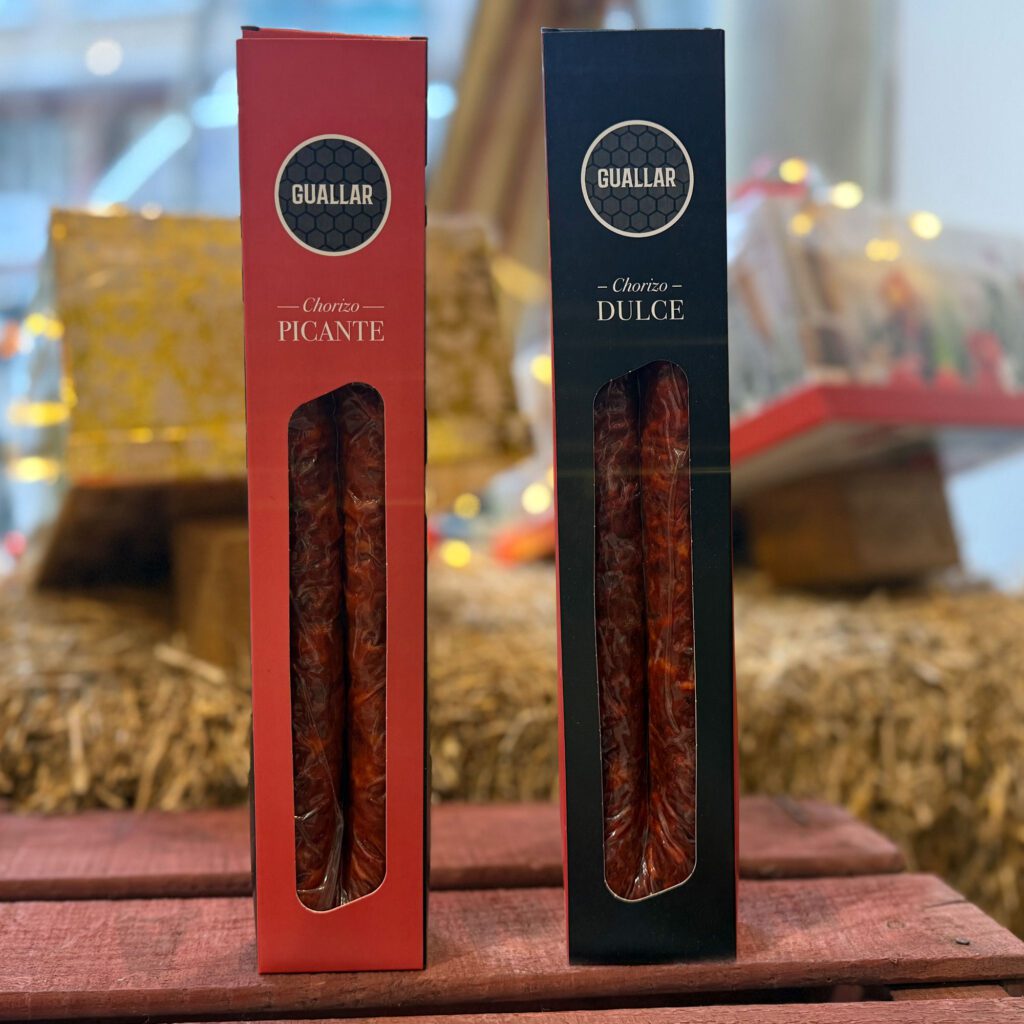 Guallar. Chorizo dulce y picante. Despensa del Ebro.