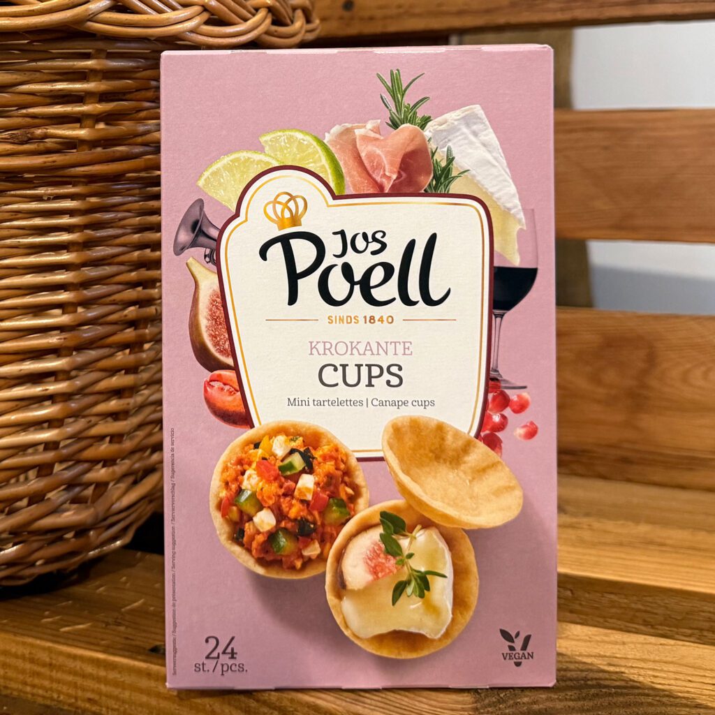 Jos Poell, mini tartaletas. Despensa del Ebro.