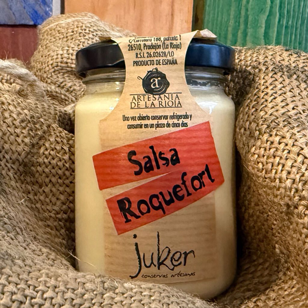 Juker. Salsa Roquefort. Despensa del Ebro.