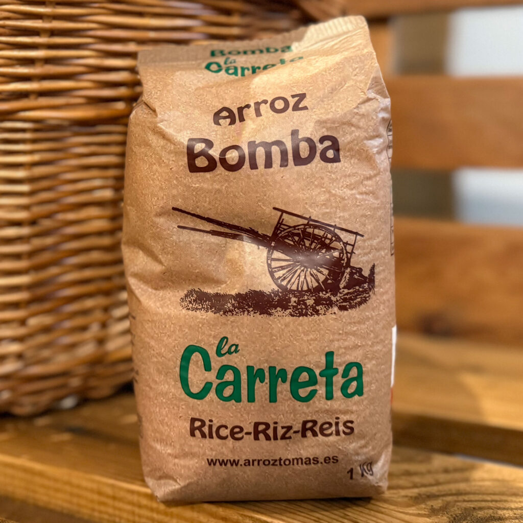La Carreta. Arroz bomba. Despensa del Ebro