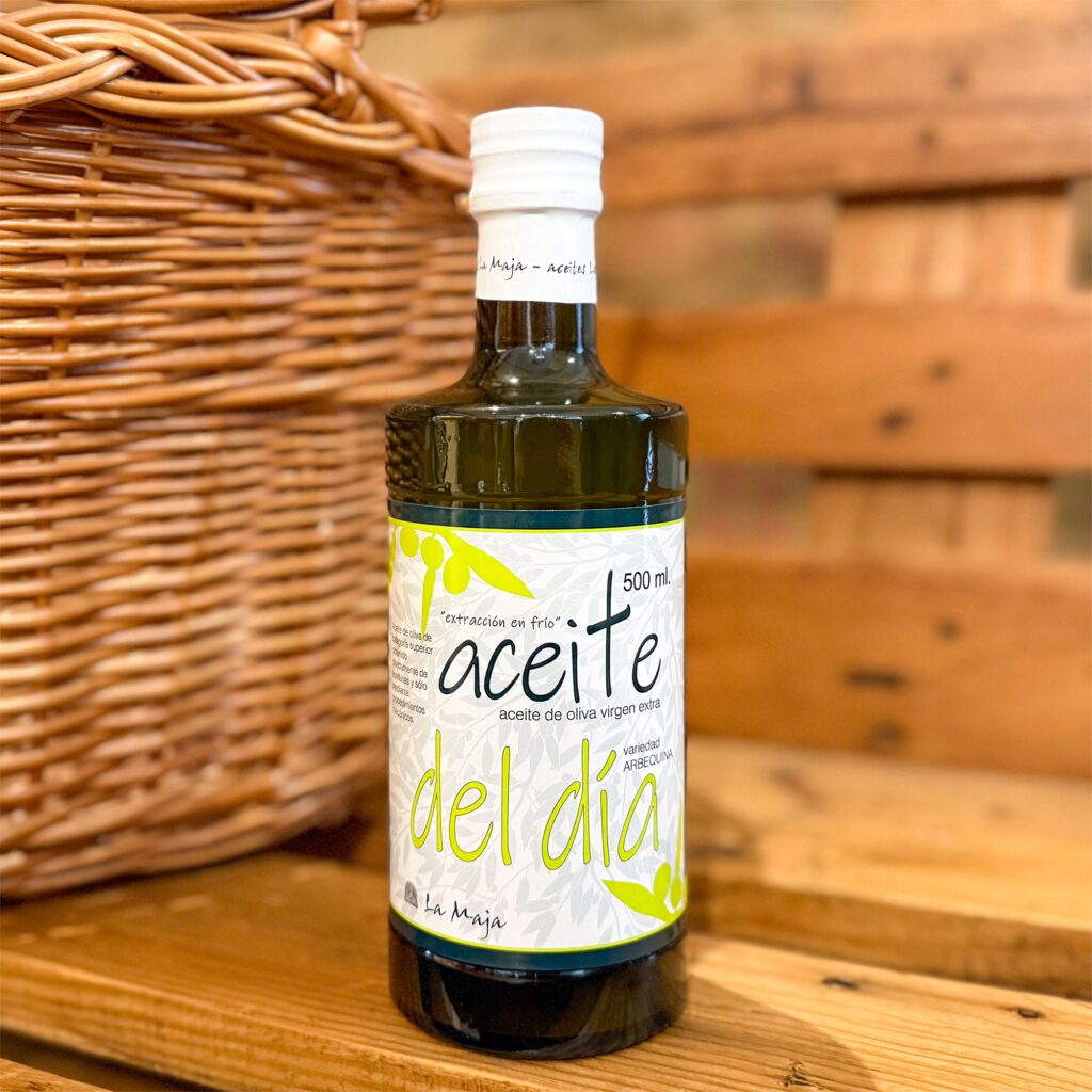 La Maja. AOVE. Aceite del día. 500 ml. Despensa del Ebro.