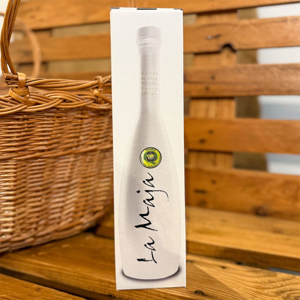 La Maja Arróniz, aceite de oliva virgen extra, ecológico, 500 ml. Despensa del Ebro.