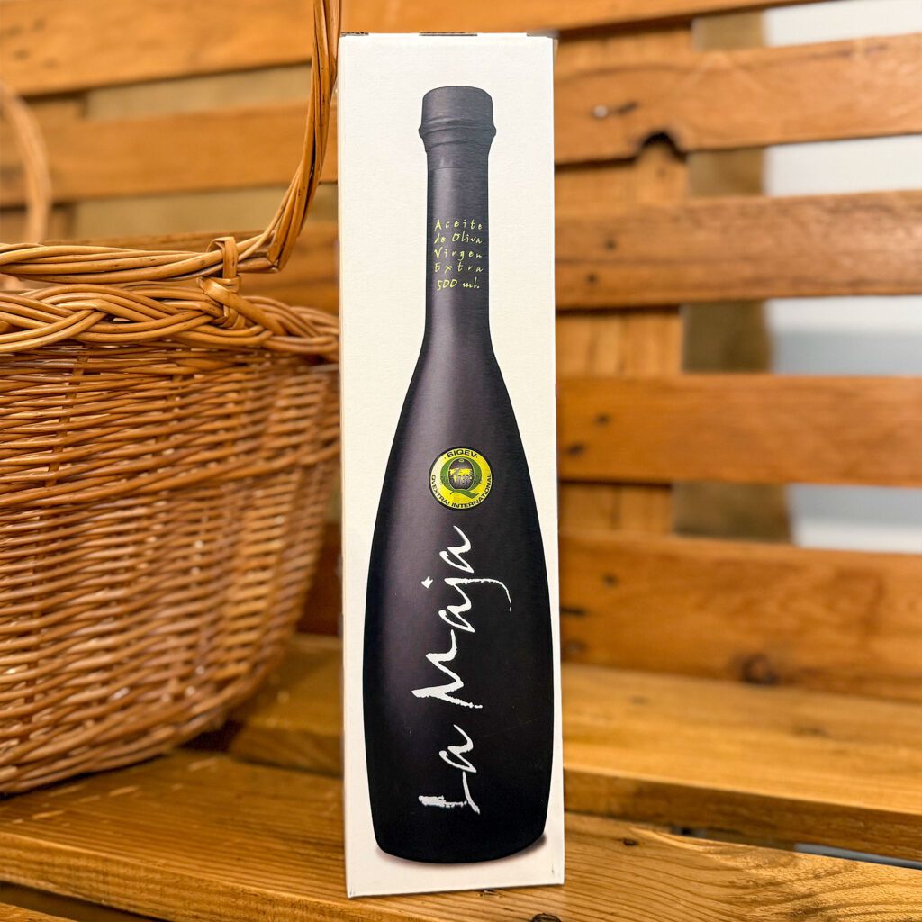 La Maja Coupage, aceite de oliva virgen extra, 500 ml. Despensa del Ebro.