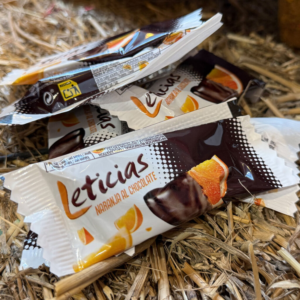 Lapasión. Leticias de naranja al chocolate. Despensa del Ebro.