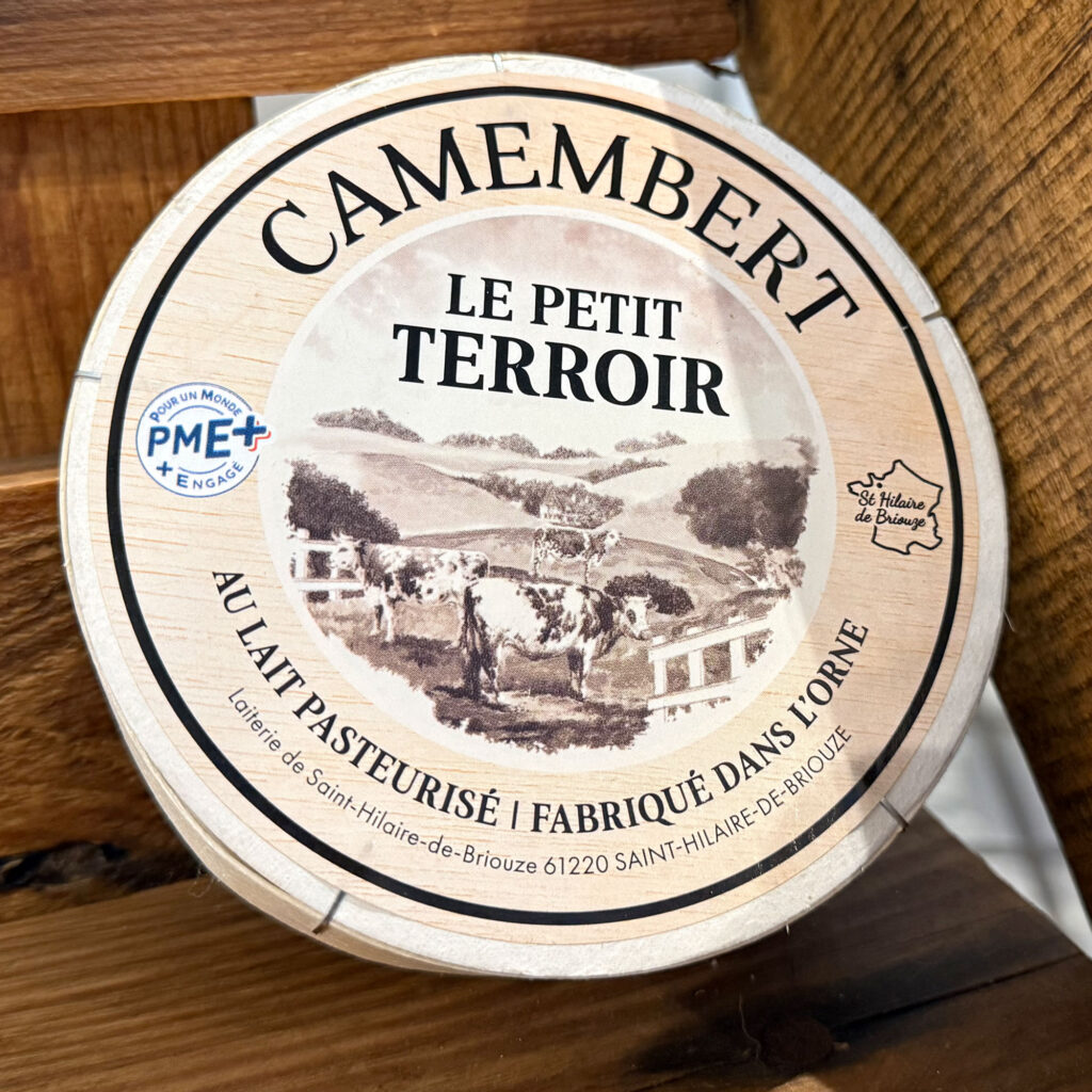 Le Petit Terroir. Queso Camembert D.O.P. Despensa del Ebro