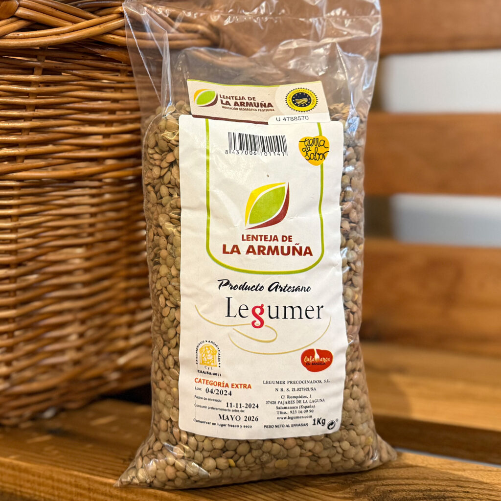 Legumer. Lenteja de la Armuña. Despensa del Ebro