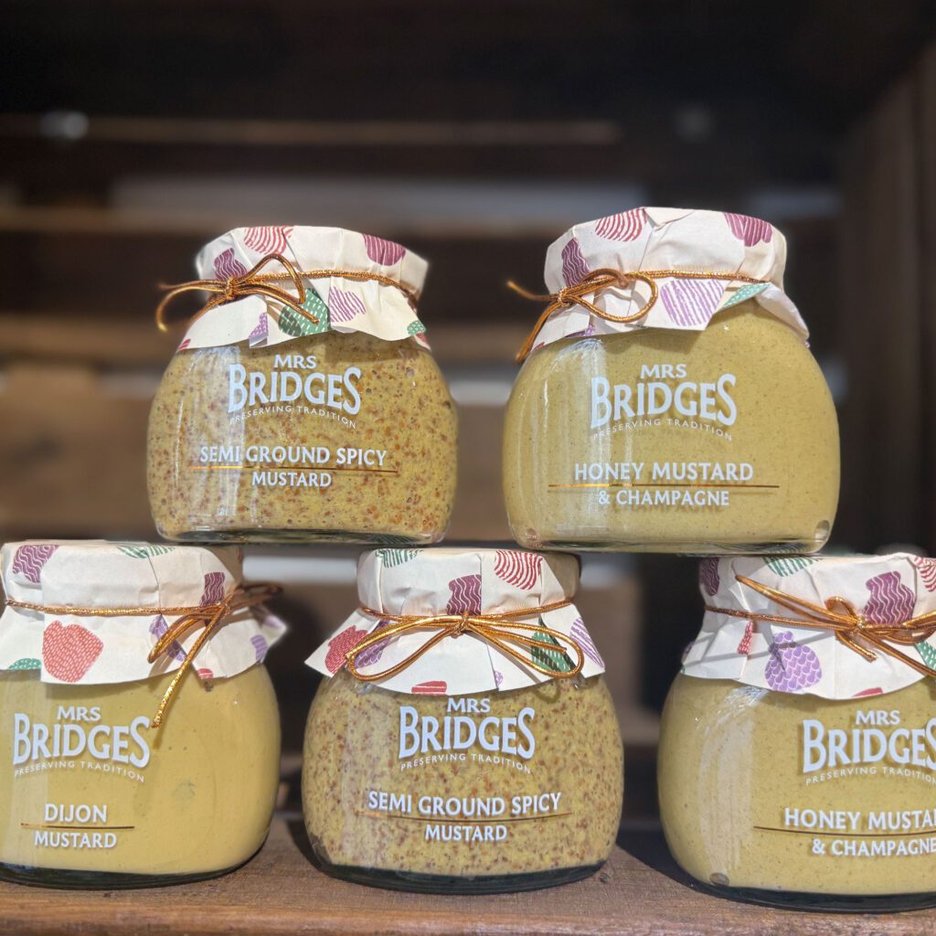 Mrs Bridges. Mostazas variadas. Despensa del Ebro.