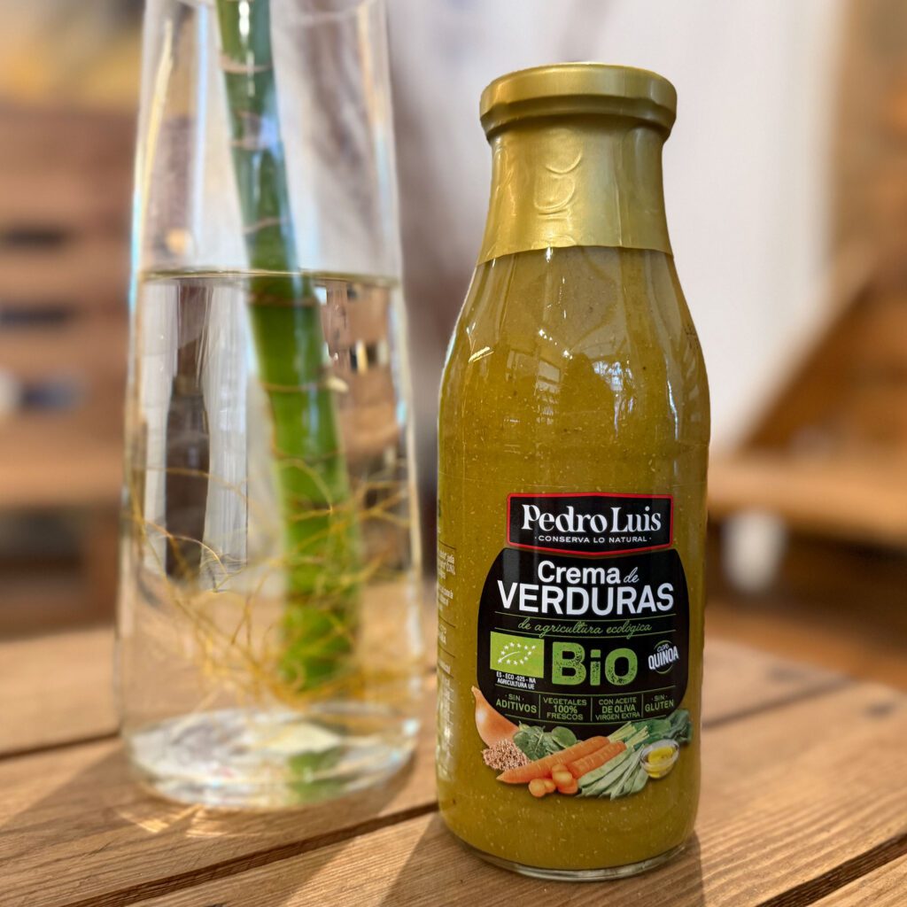 Pedro Luis, crema de verduras. Despensa del Ebro.