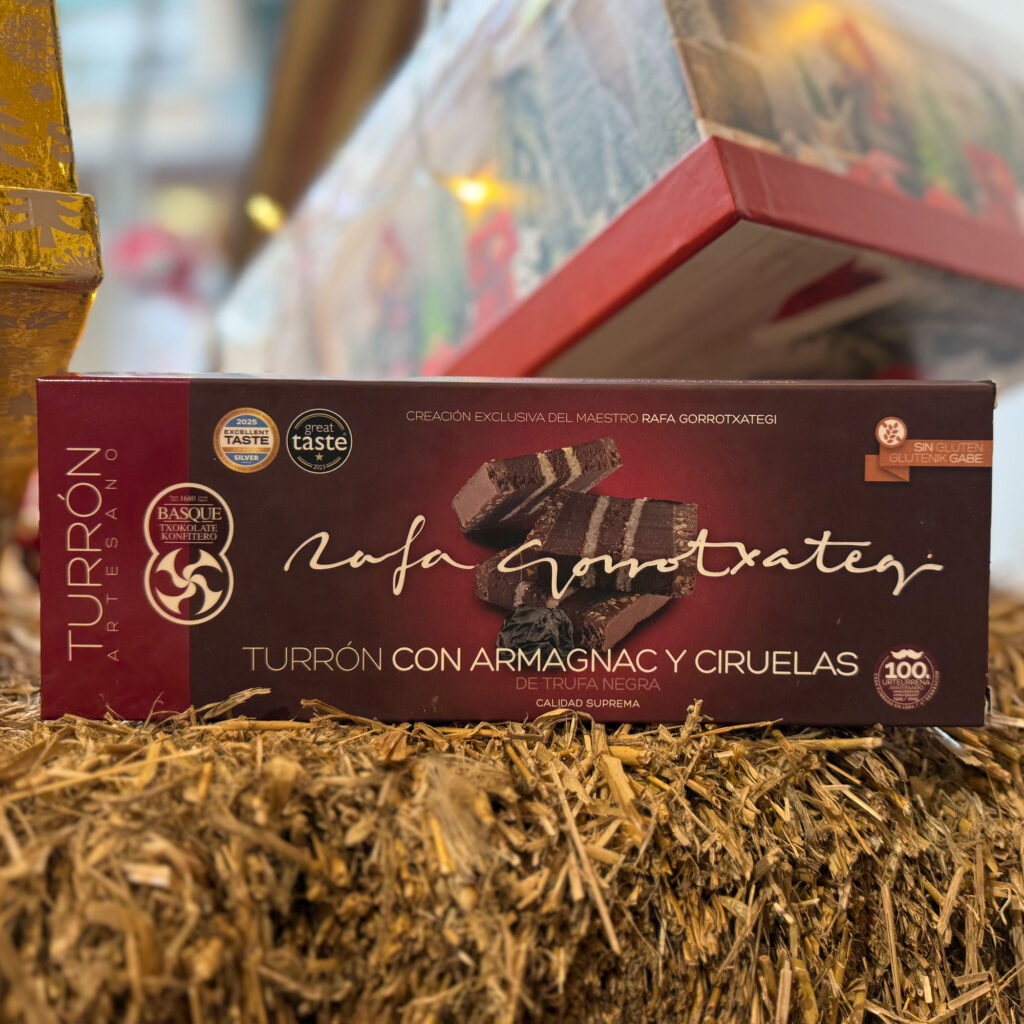 Rafa Gorrotxategi. Turrón con Armagnac. Despensa del Ebro.