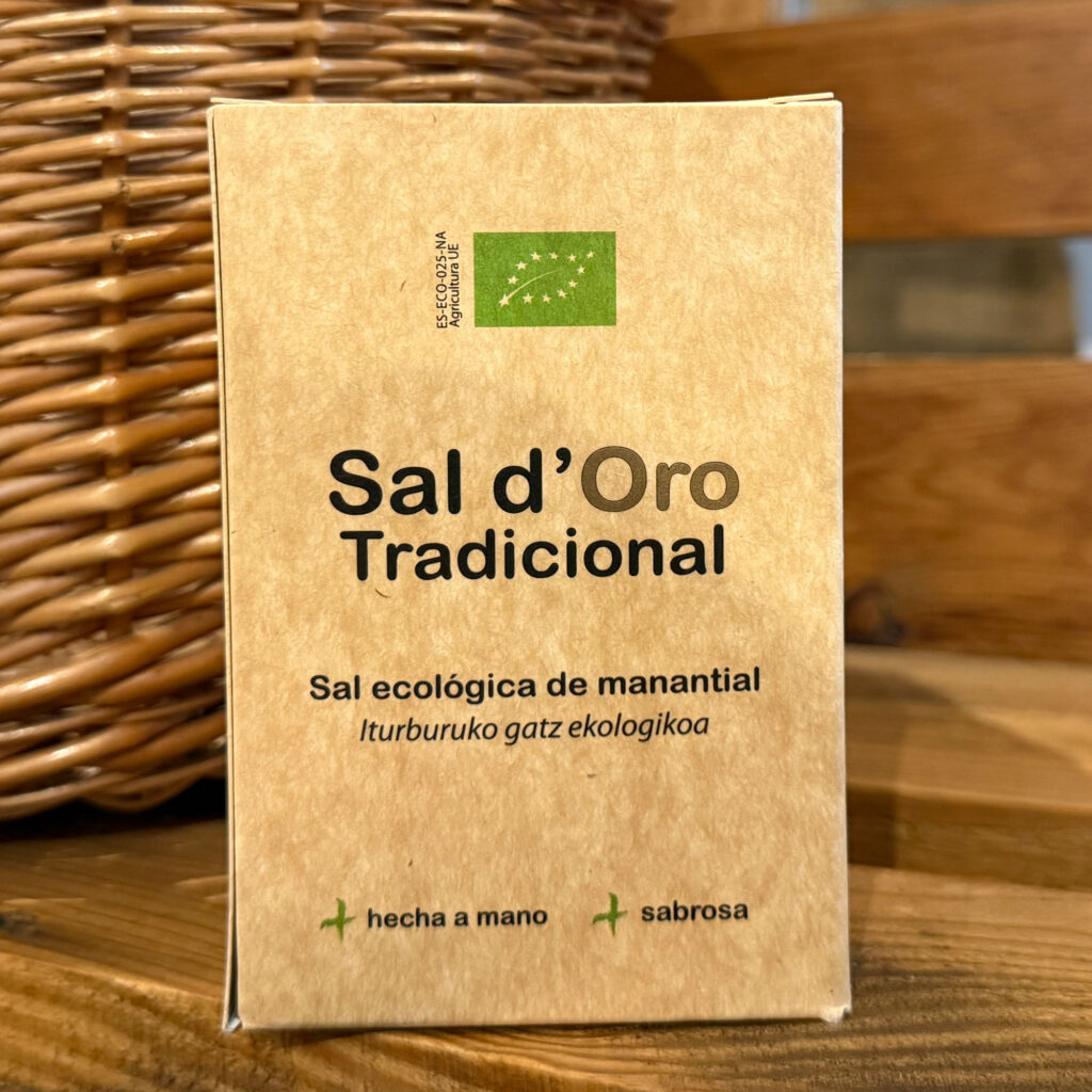 Sal d'Oro. Tradicional. Sal ecológica de manantial. Despensa del Ebro.
