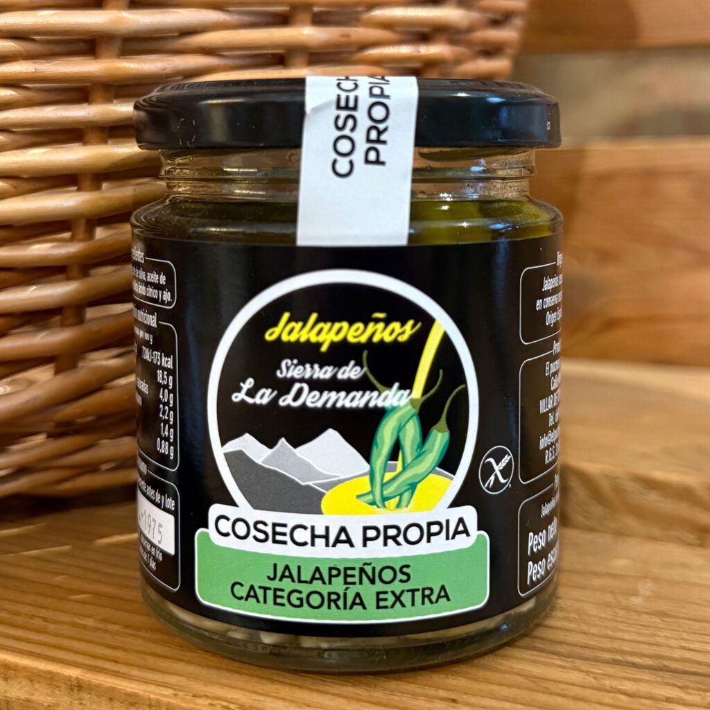 Sierra de la Demanda. Jalapeños categoría extra. Despensa del Ebro.