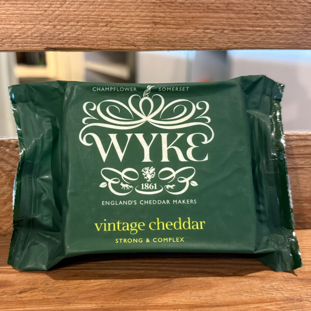 Wyke. Queso Cheddar vintage. Despensa del Ebro