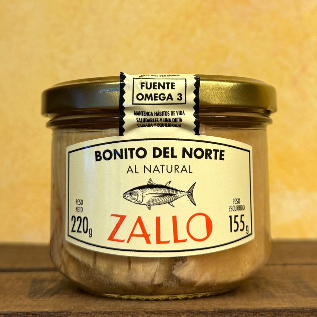 Zallo. Bonito del Norte al natural. Despensa del Ebro.