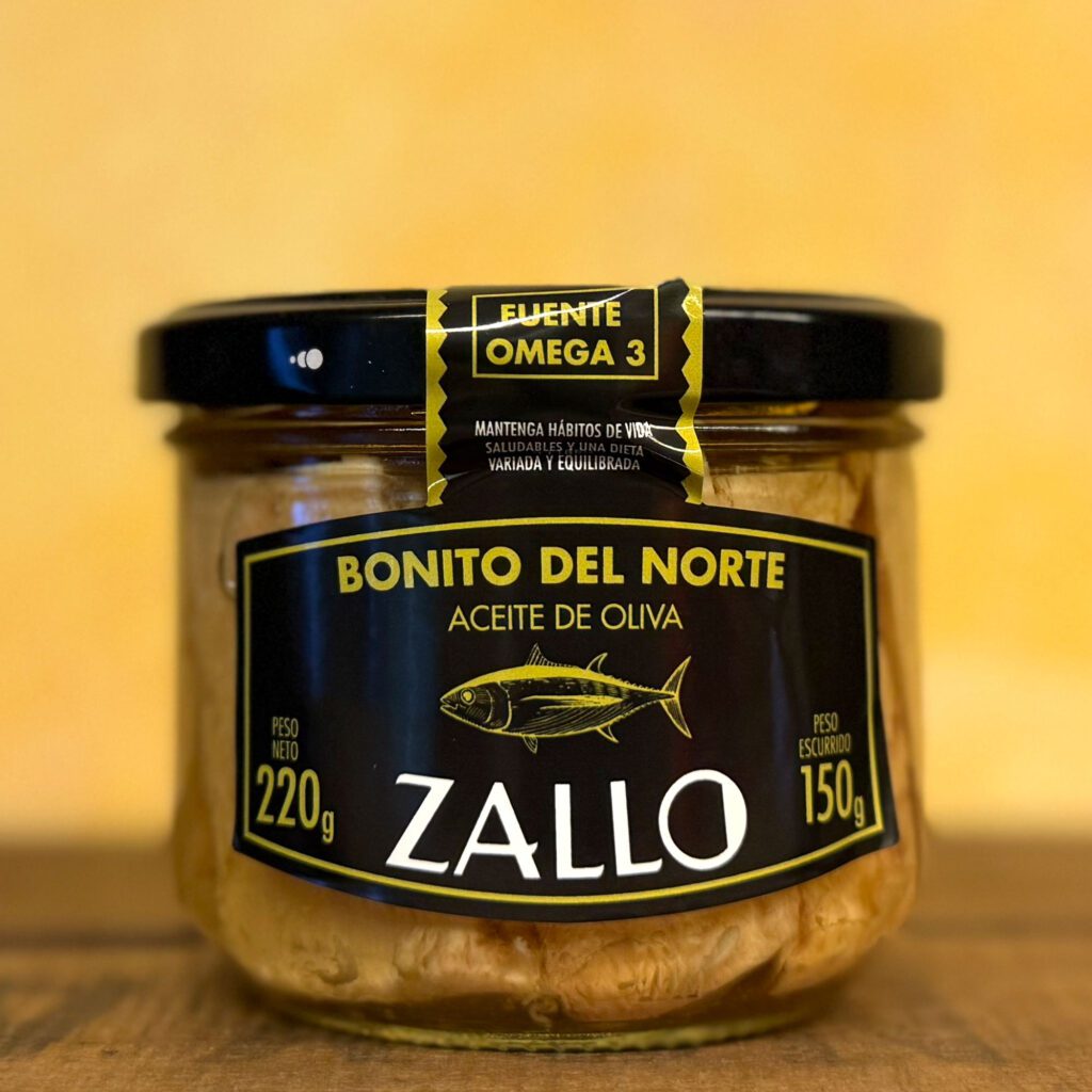 Zallo. Bonito del Norte en aceite de oliva. Despensa del Ebro.