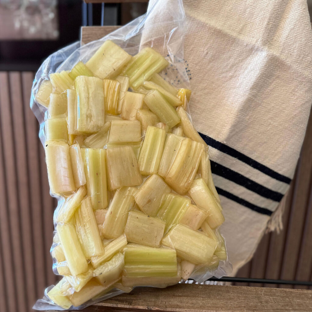 Cardo de la huerta. Despensa del Ebro