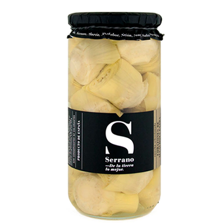 Alcachofa en conserva, 12/16 frutos. Conservas Serrano. Despensa del Ebro