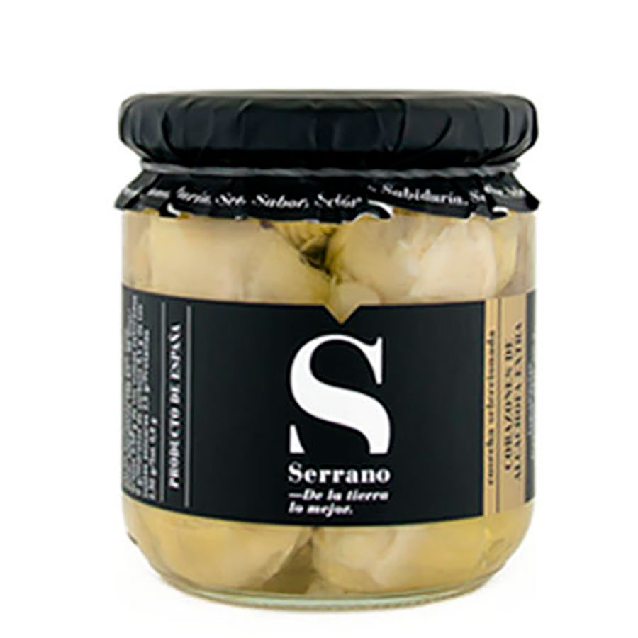 Alcachofa en conserva. Conservas Serrano. Despensa del Ebro