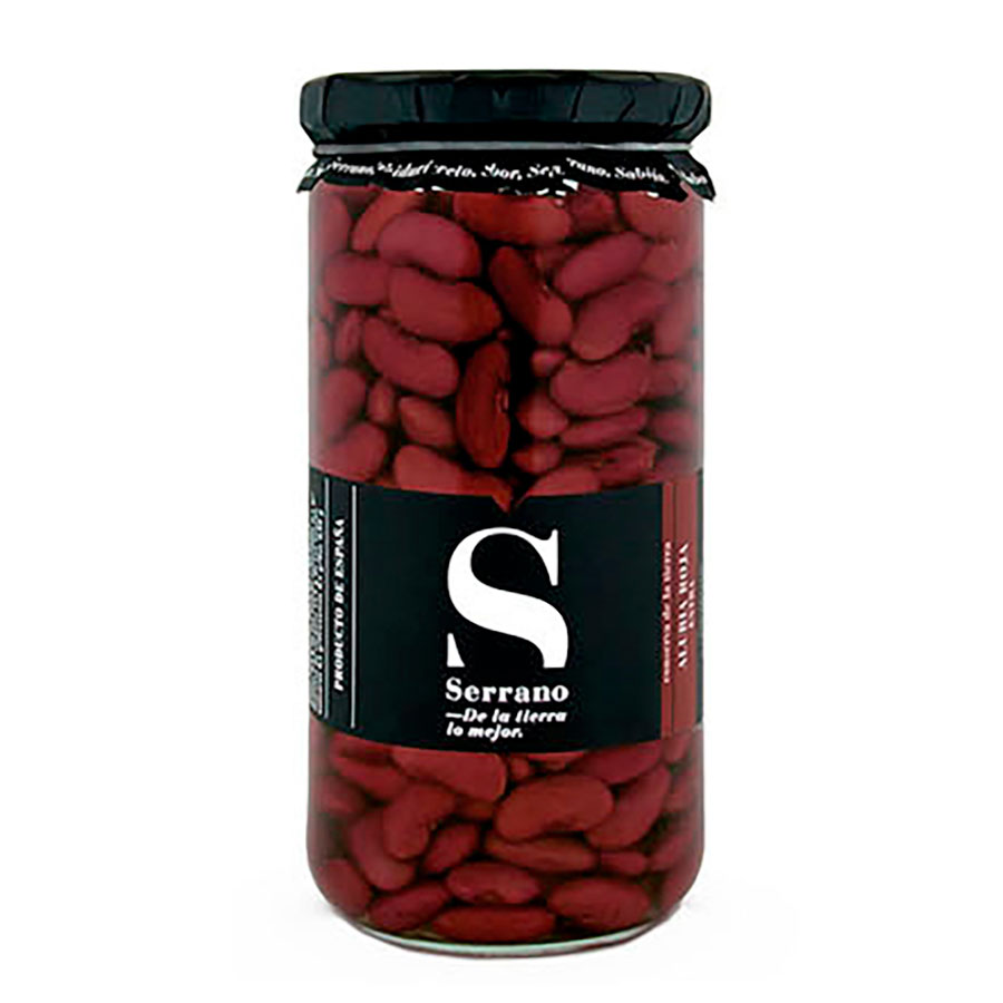 Alubia roja. Conservas Serrano. Despensa del Ebro