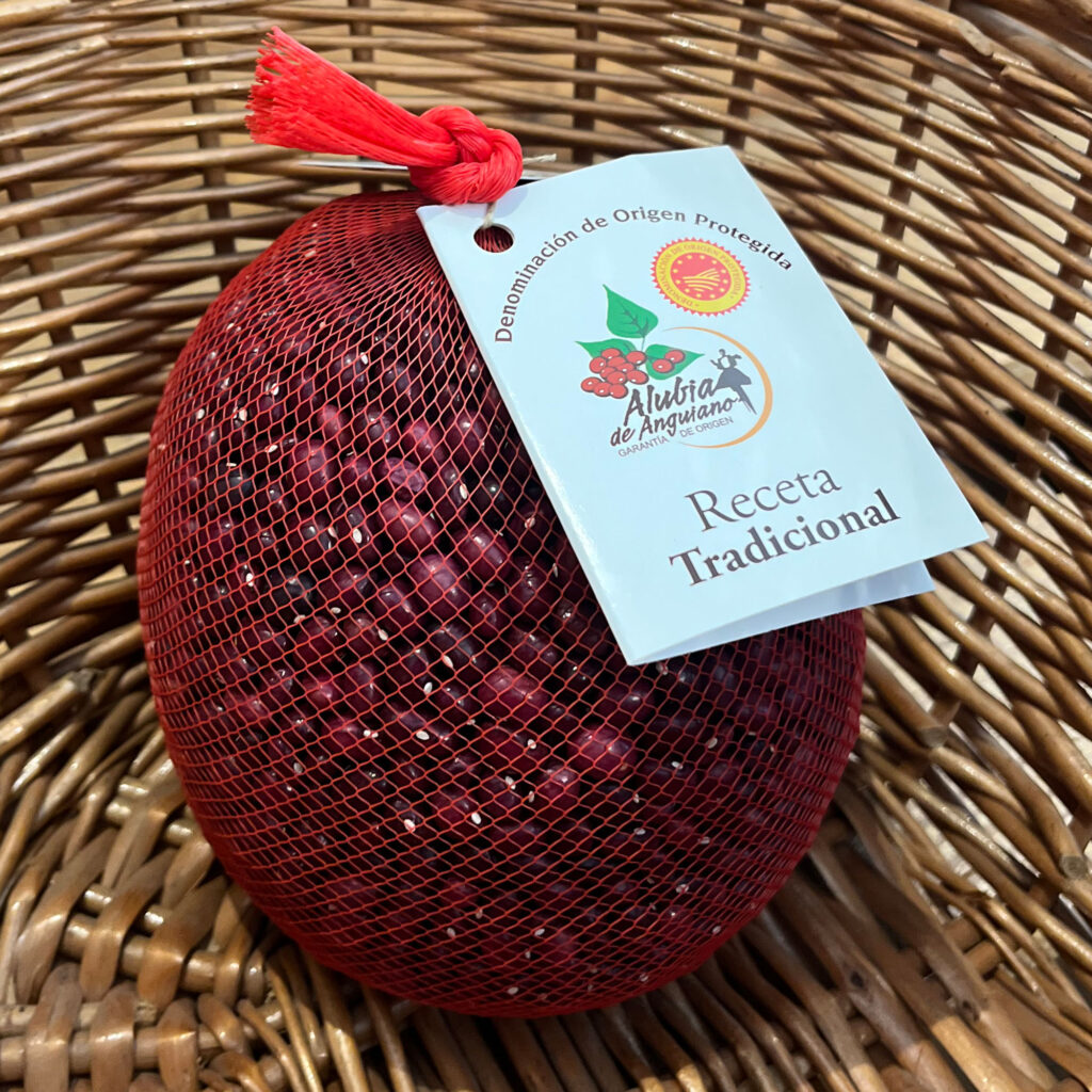 Alubia roja caparrón de Anguiano. Despensa del Ebro
