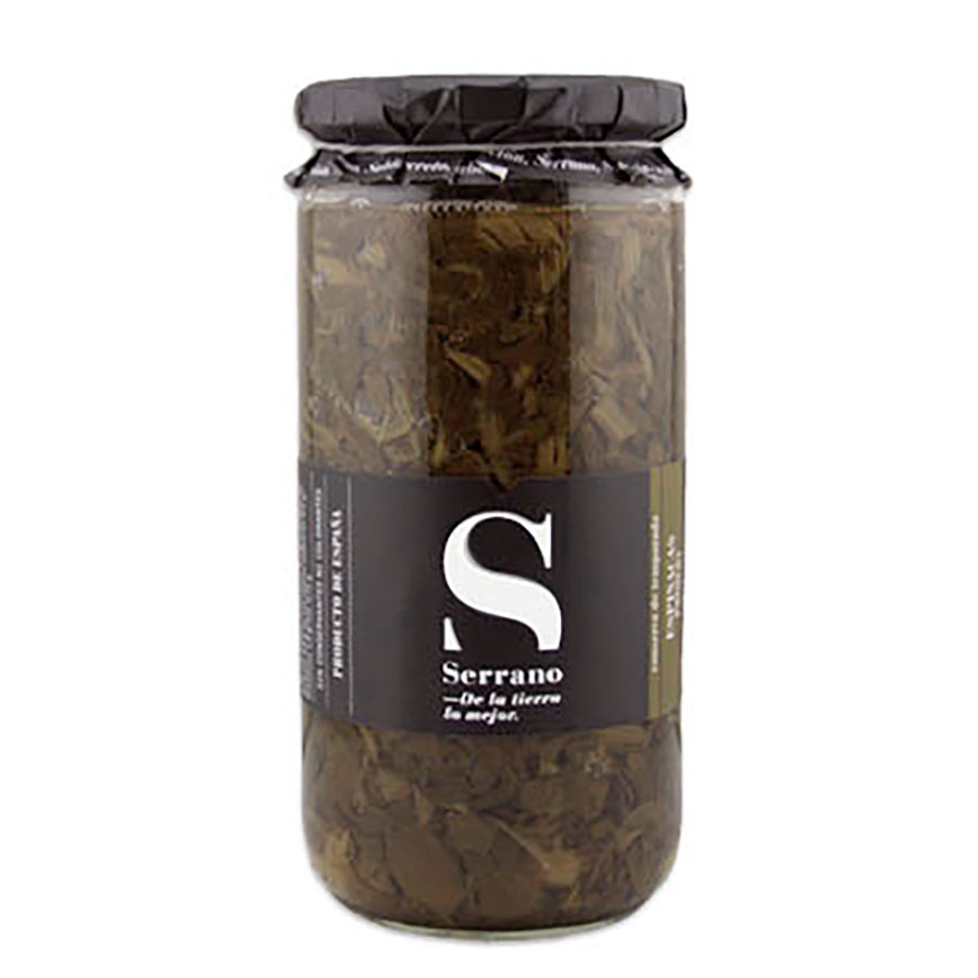 Espinacas en conserva. Conservas Serrano. Despensa del Ebro