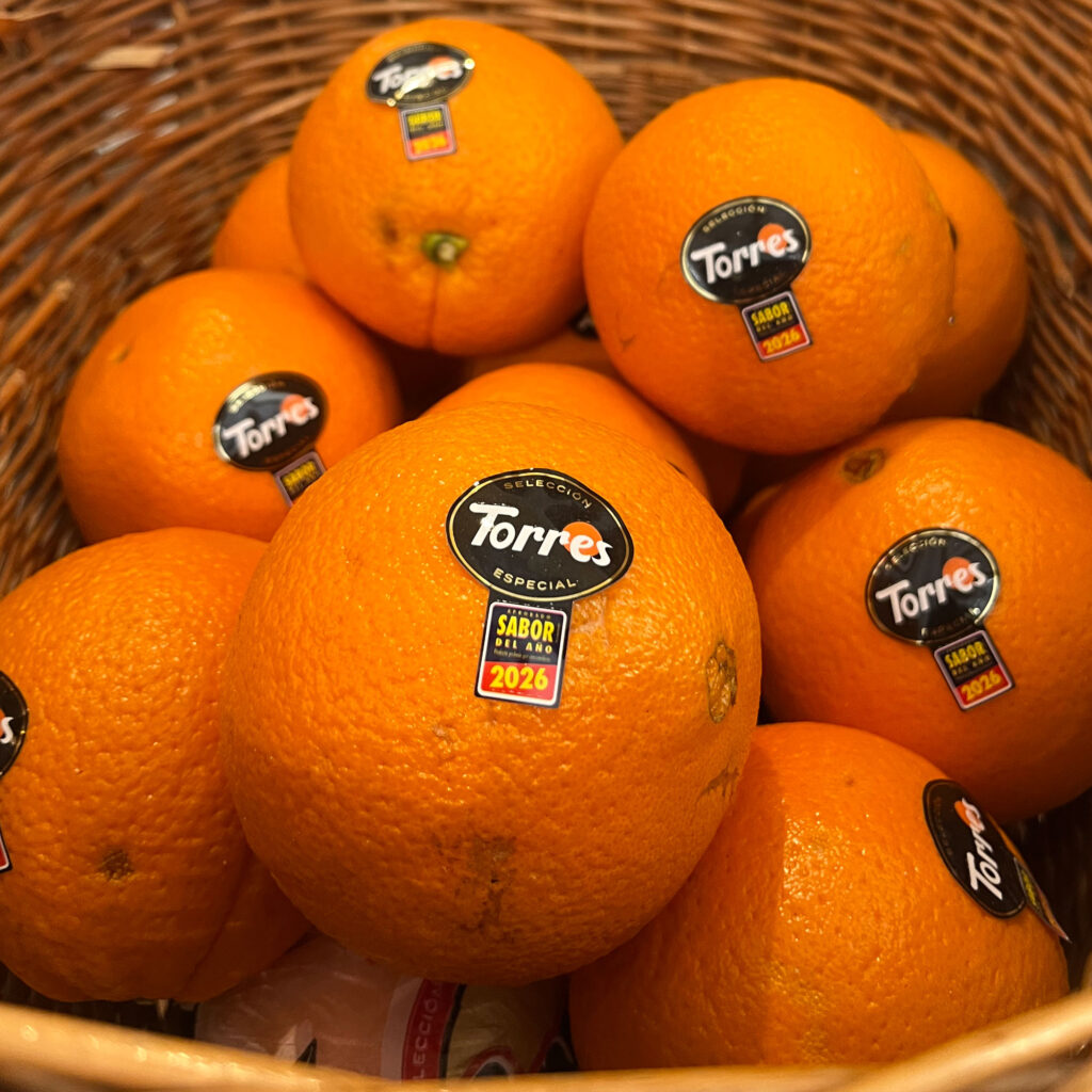 Torres. Naranja de Valencia. Despensa del Ebro